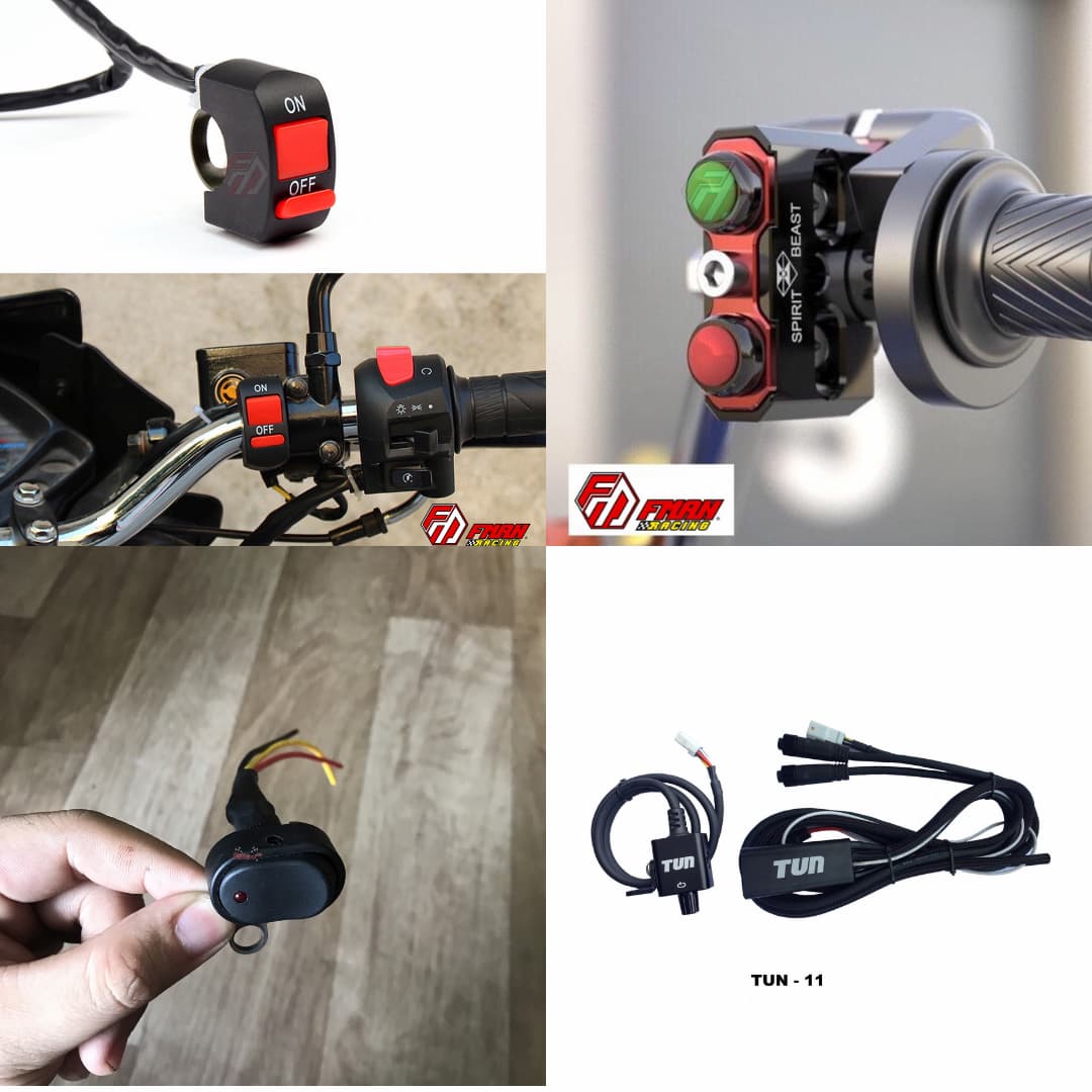 -CÙM GA TĂNG TỐC/ĐỀ - CÔNG TẮC ON/OFF - PASSING - PHỤ KIỆN 